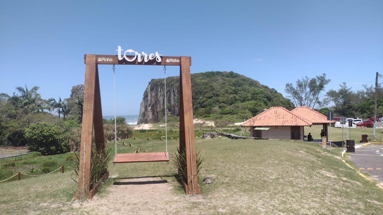 Apartamento Central Climatizado E Aconchegante Torres Exterior foto